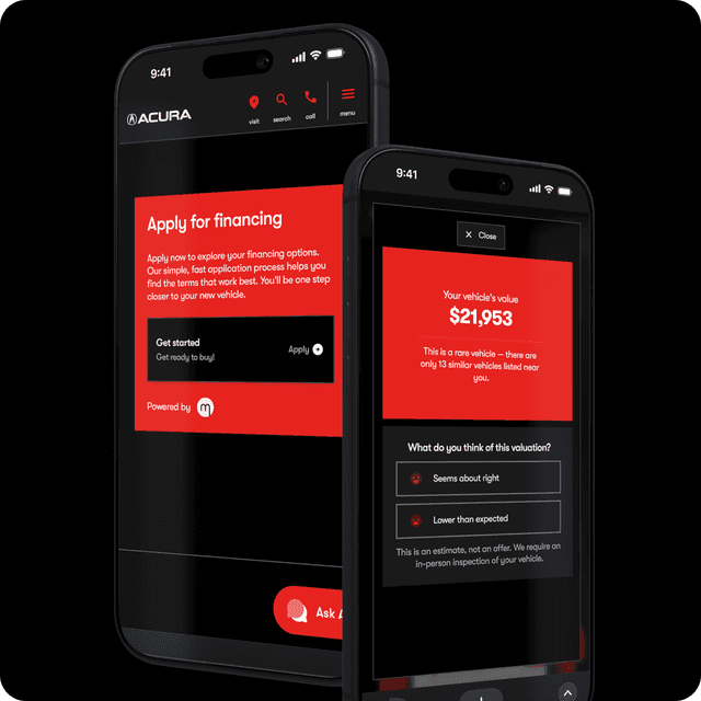 Acura tools interface
