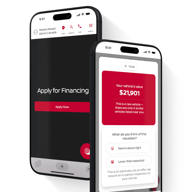 Nissan Canada tools interface